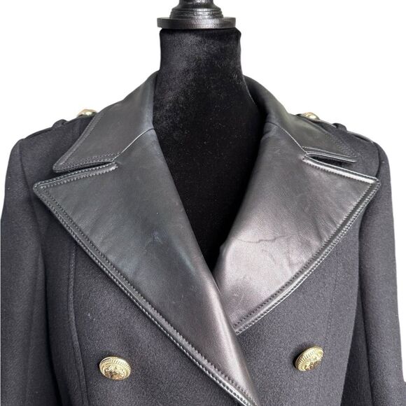 Balmain Cashmere & Lambskin Jacket (EU 40/US 8) - Picture 2 of 14